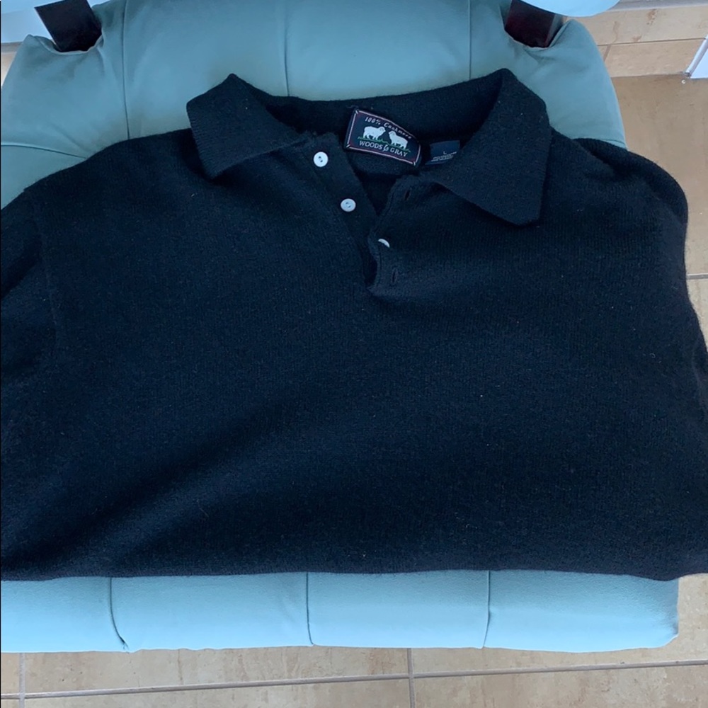 Men’s 100% cashmere sweater